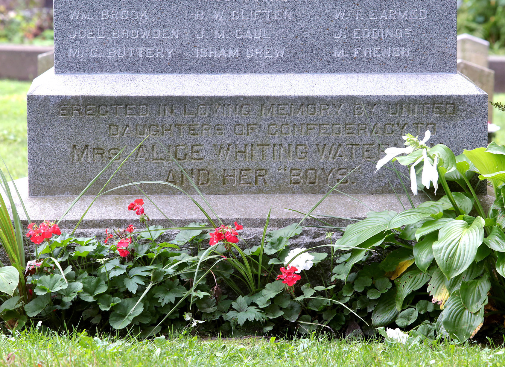 Remaining monument